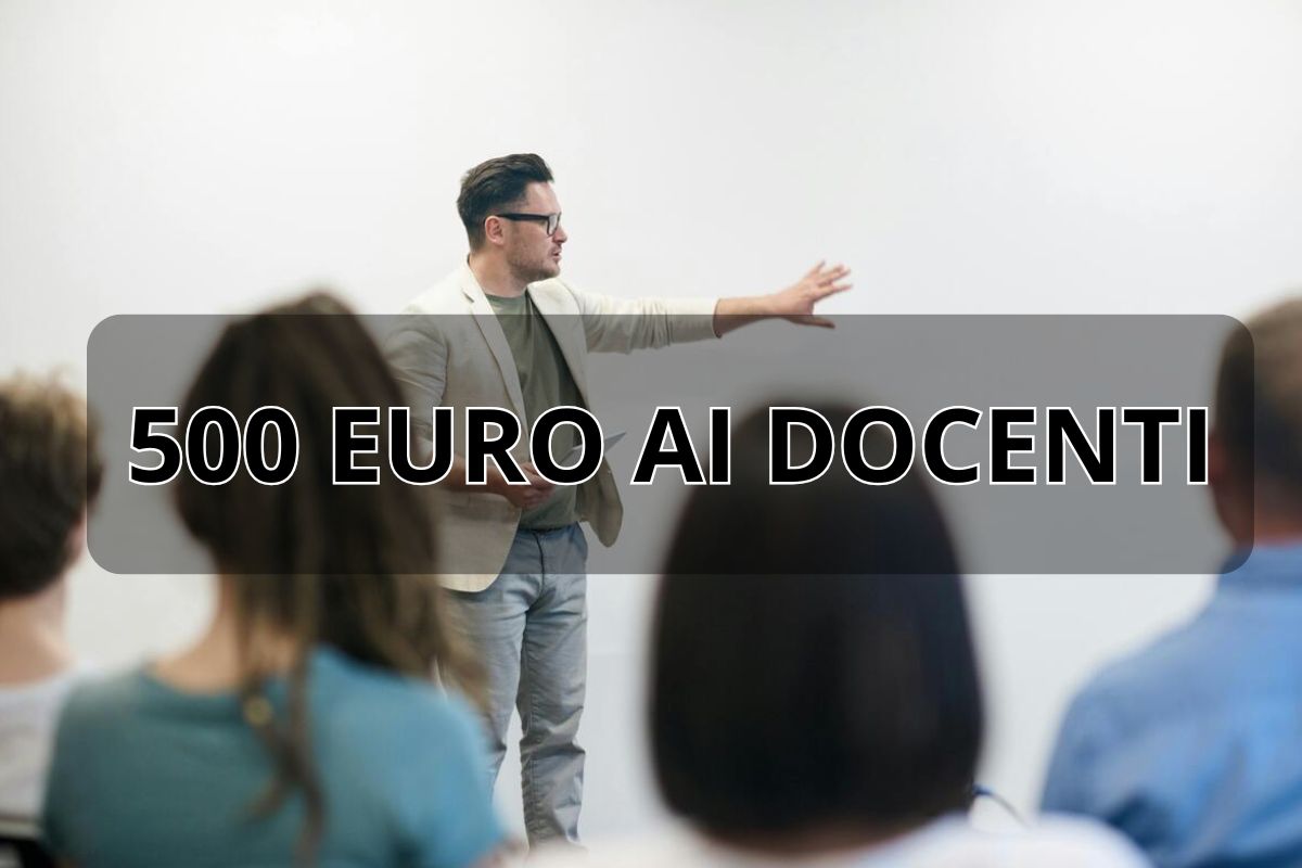 500€ ai docenti