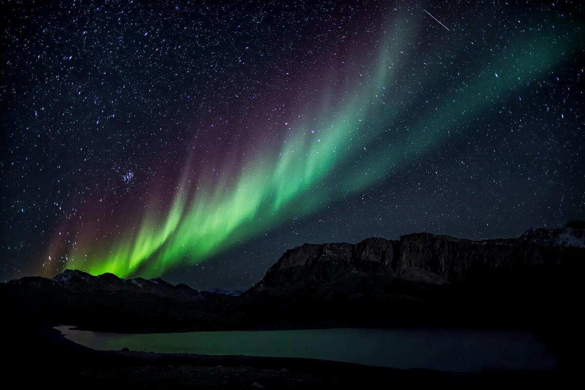 Aurora boreale in Italia