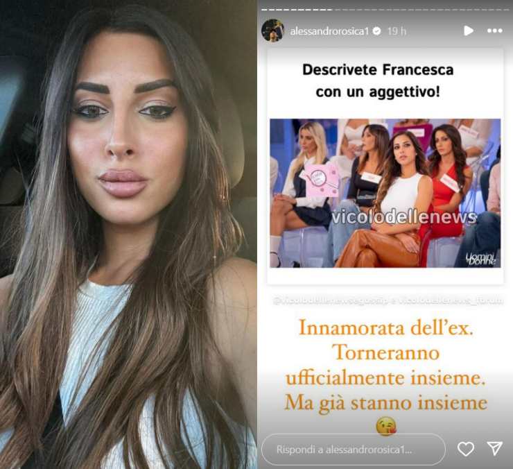 Uomini e Donne indiscrezione Francesca Sorrentino 