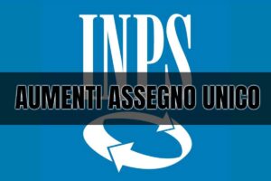 Aumenti assegno unico