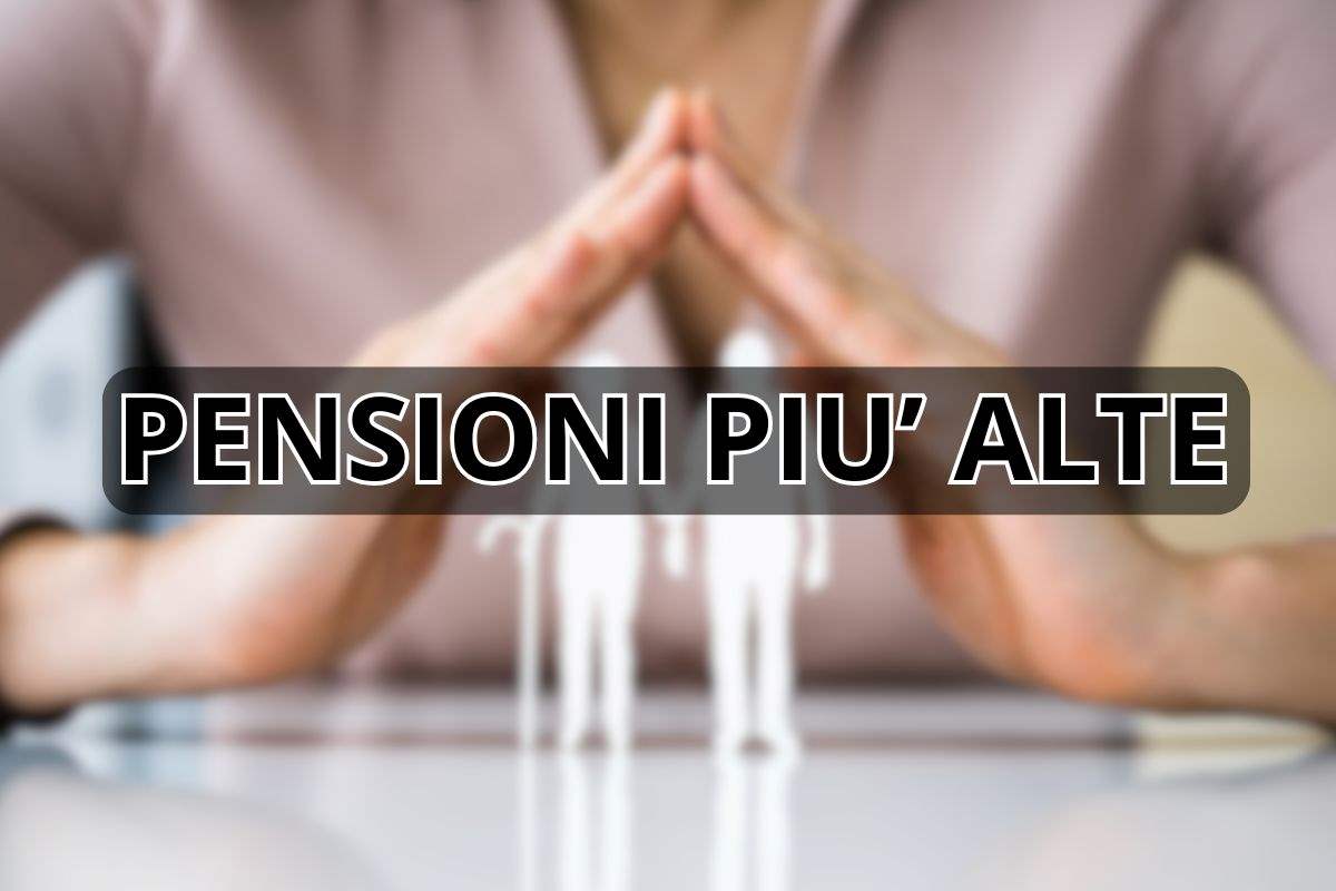 Pensioni più alte