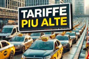 Tariffe taxi più alte