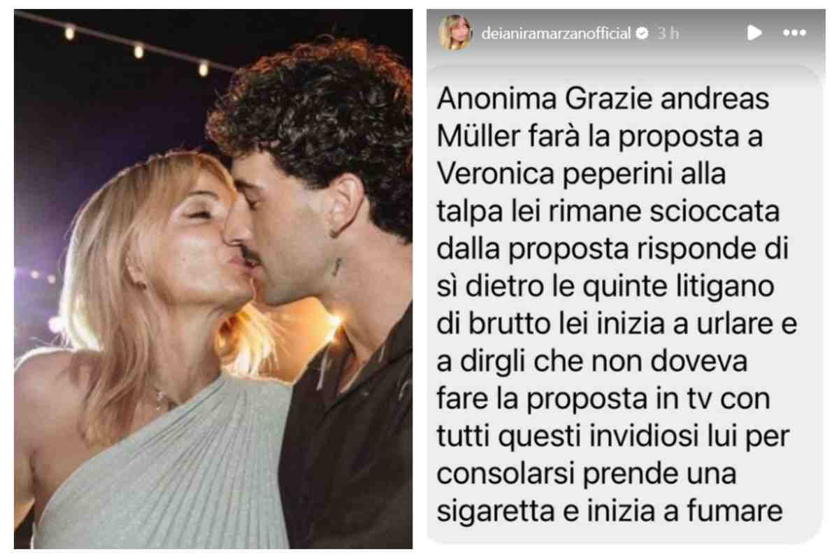 La Talpa proposta di matrimonio