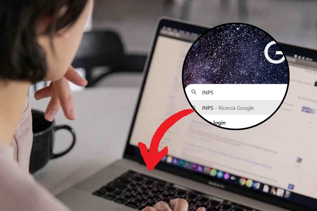 Ricerca "INPS" su Google